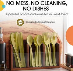 Heavy Duty Gold Plastic Knives | Case of 1200