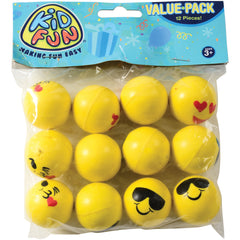 Emoji Balls/35Mm - 12 Count