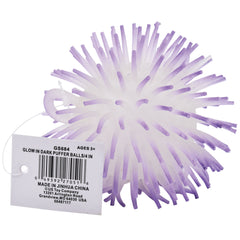 Glow In Dark Puffer Balls/4 In - 12 Count