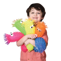 Knobby Puffer Toy W/Eyes - 1 Count