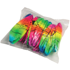 Rainbow Pvc Basketballs/5 In - 12 Count