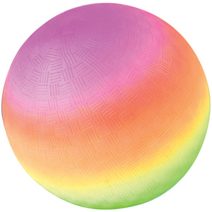 Rainbow Playground Balls/9 In - 12 Count