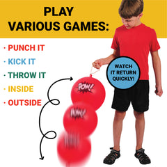 Superhero Punch Balls - 12 Count