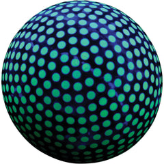 Neon Polka Dot Pvc Balls/5 In - 12 Count
