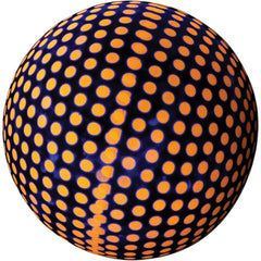 Neon Polka Dot Pvc Balls/5 In - 12 Count