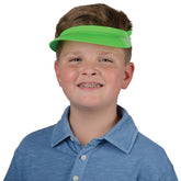 Neon Plastic Visors - 12 Count