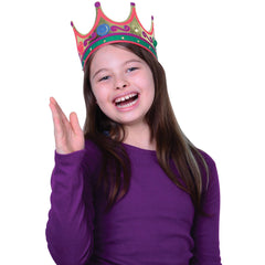 Adult Gold Foil Crowns - 12 Count