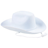 Cowboy Hat/White - 1 Count
