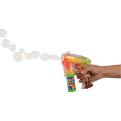 Flashing Bubble Gun/6 Per Pk - 6 Count