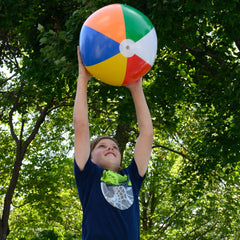 Beachball Inflates/20 In/14 In Diam - 12 Count