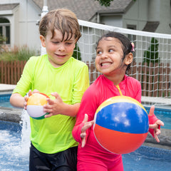 Beachball Inflates/12 In/8 In Diam - 12 Count