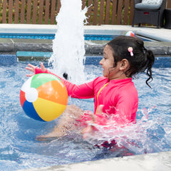 Beachball Inflates/12 In/8 In Diam - 12 Count