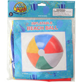 Beachball Inflates/24 In/15 In Diam - 12 Count