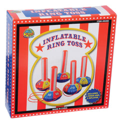 Inflatable Ring Toss Game/1 Set - 10 Count