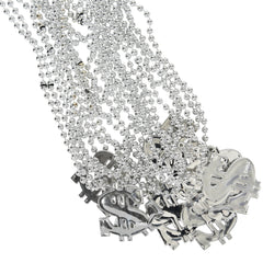 Dollar Sign Necklaces - 12 Count