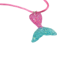 Mermaid Tail Necklaces - 12 Count