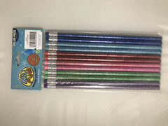 Glitter Pencils - 12 Count