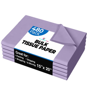 LAVENDER TISSUE REAM 15"X 20"- 480 SHEETS
