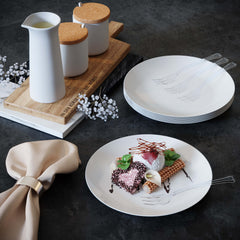 Exquisite Clear Plastic Tasting Forks 100 Count