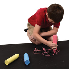 Giant Sidewalk Chalk/3 Per Pkg - 3 Count