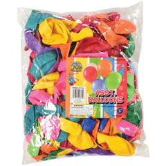 9 In. Asst Balloons (Sold By Gross) - 144 Count