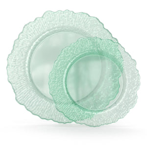 7 Inch and 10 Inch Leaf Plate Combo 15|15 - Green