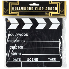 Hollywood Clap Board - 1 Count