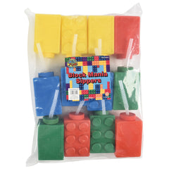 Block Mania Sippers - 12 Count