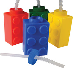 Block Mania Sippers - 12 Count