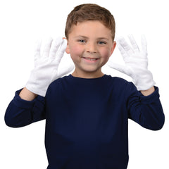 Child Size White Gloves/1 Pair -  1 pair Count