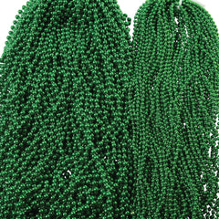 Mardi Gras Met Bead Necklaces/4Mm (Sold By Gross) - 144 Count