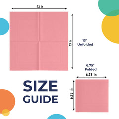 Pink Luncheon Napkins | 1800 Count