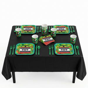 153 Pcs Pixel Party Kit - For 20 Guests