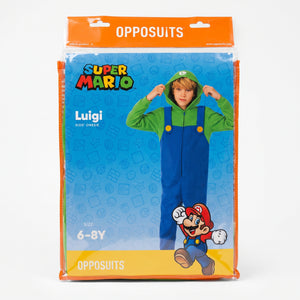 Super Mario (Luigi) Halloween Onesie Costume - Child (6-8)