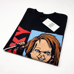Chucky "Walking with Knife" Halloween T-Shirt - Adult XS