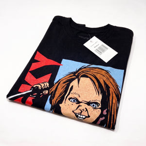 Chucky "Walking with Knife" Halloween T-Shirt - Adult M