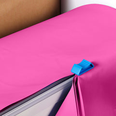 54 In. x 100 Ft. Cut To Size Table Roll | Cerise | Case of 6