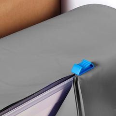 54 In. x 300 Ft. Cut To Size Table Roll | Silver | Case of 4