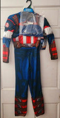 Marvel Captain America Boys Halloween Costume - Child M (8-10)