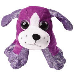 Glitter Sitting Dogs Plush - 12 Count