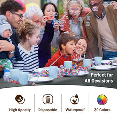 Silver Plastic Table Covers | 6 Pack - 54 In. x 108 In.