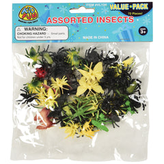 Assorted Insects/72 Per Pkg - 72 Count