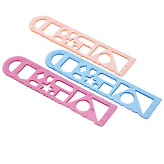 6"" Stencil Rulers/36 Per Pkg - 36 Count