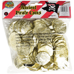Ancient Pirate Coins/72 Per Pkg - 72 Count