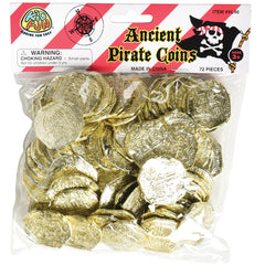 Ancient Pirate Coins/72 Per Pkg - 72 Count