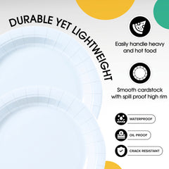 7 in. White Paper Plates | 50 Ct.