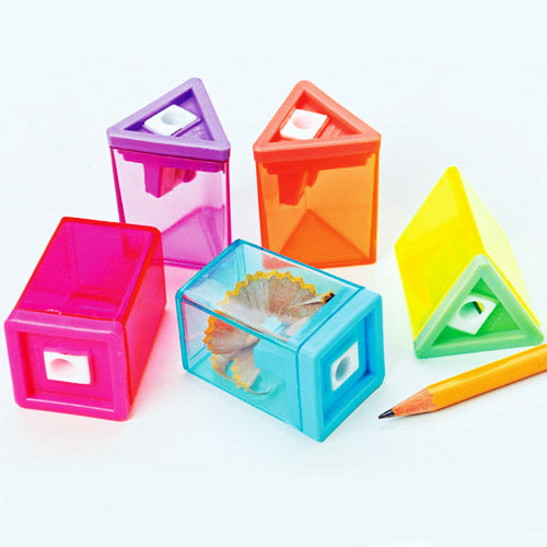 Neon Pencil Sharpeners - 12 Ct.