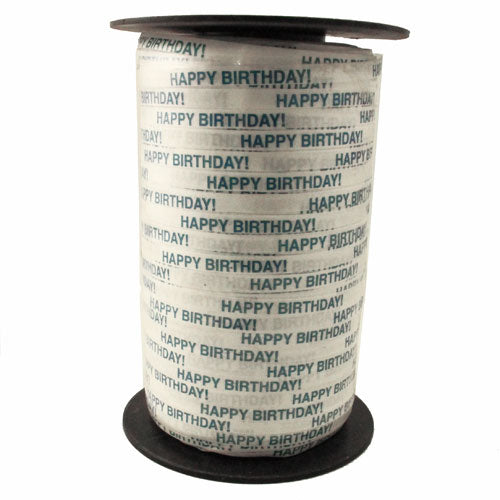 500 yd. Happy Birthday Curling Ribbon