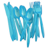 Turquoise Cutlery Combo Pack | 48 Count