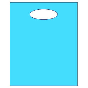 Light Blue party loot bags (8)